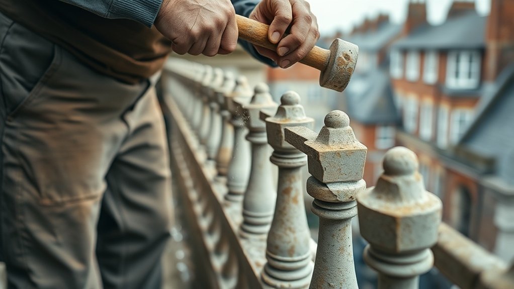 Balustrade Repair Bermondsey