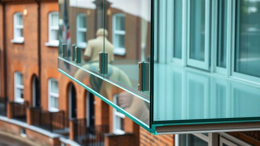 Glass Balcony Installation Bermondsey