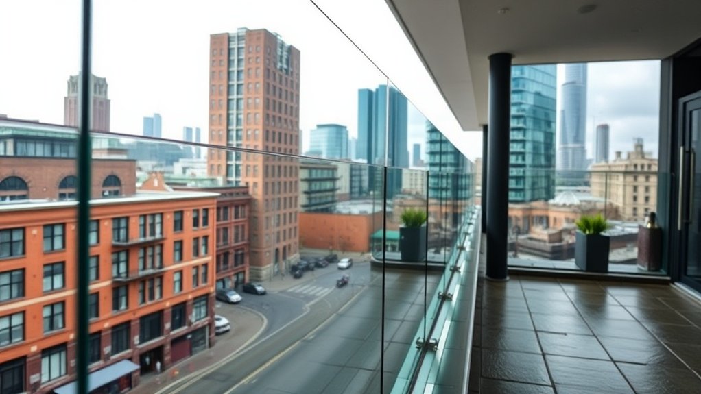 Glass Balustrades Tower Bridge Road