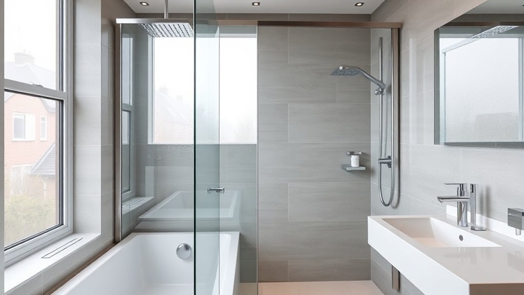 Semi-Frameless Shower Screens Bermondsey
