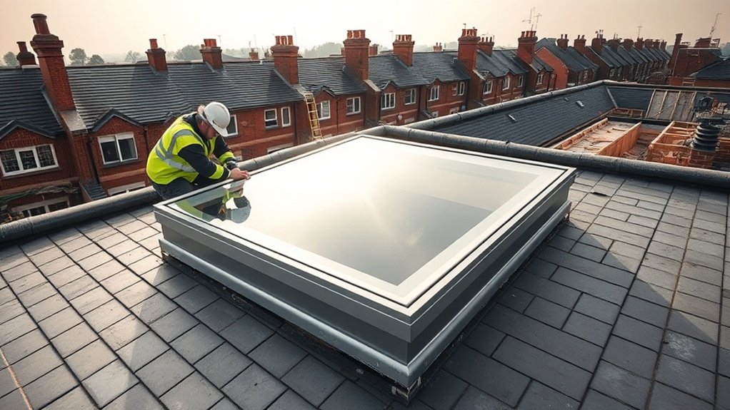 Skylight Installation Tower Bridge Road